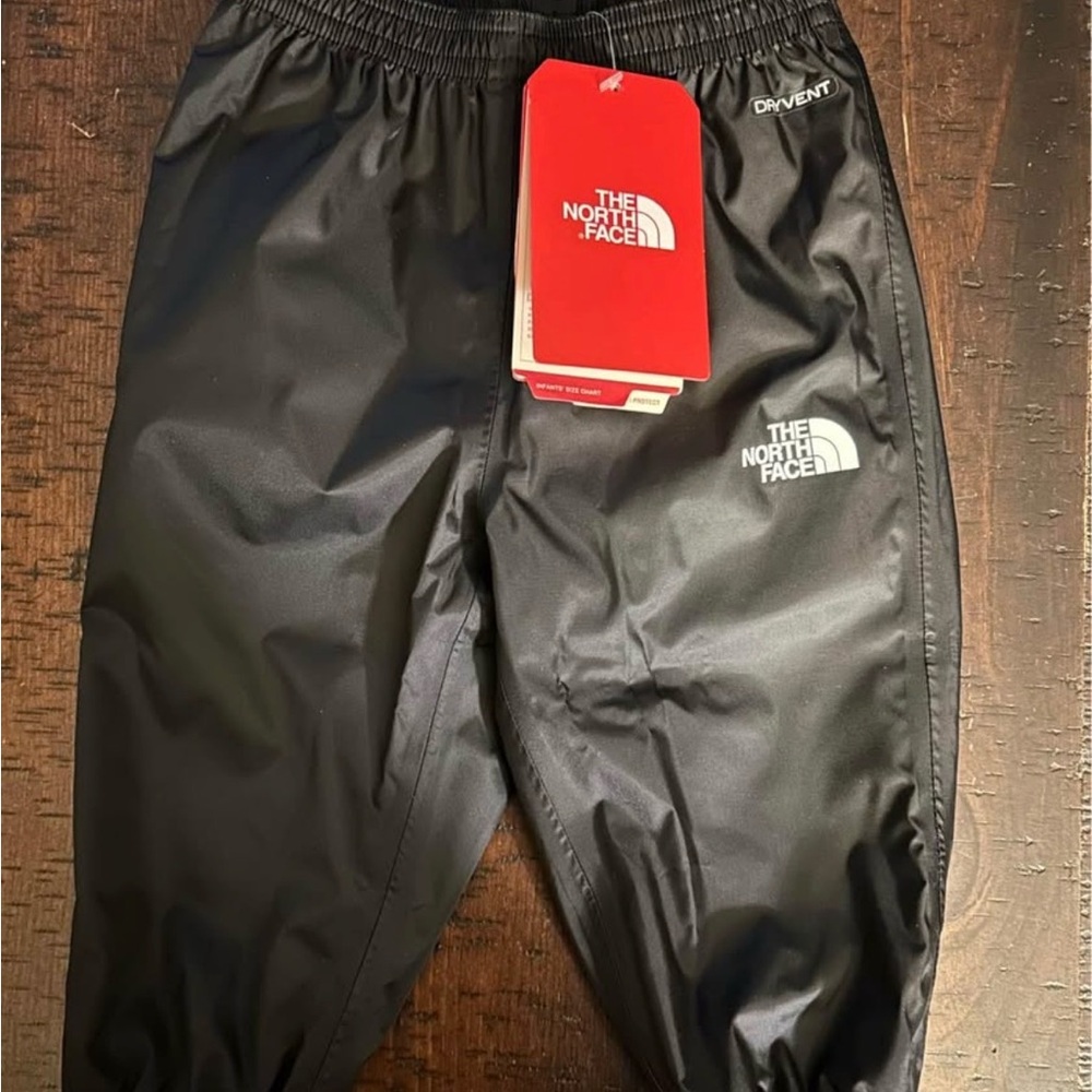 The North Face Black DRYVENT Rain Pants